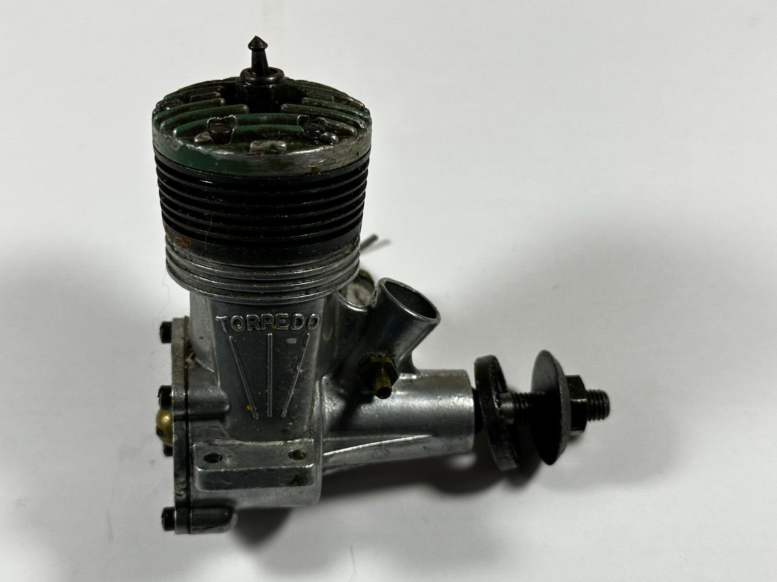 Vintage Rare K&B Green Head Torpedo .35 Control Line Model Airplane Engine 35