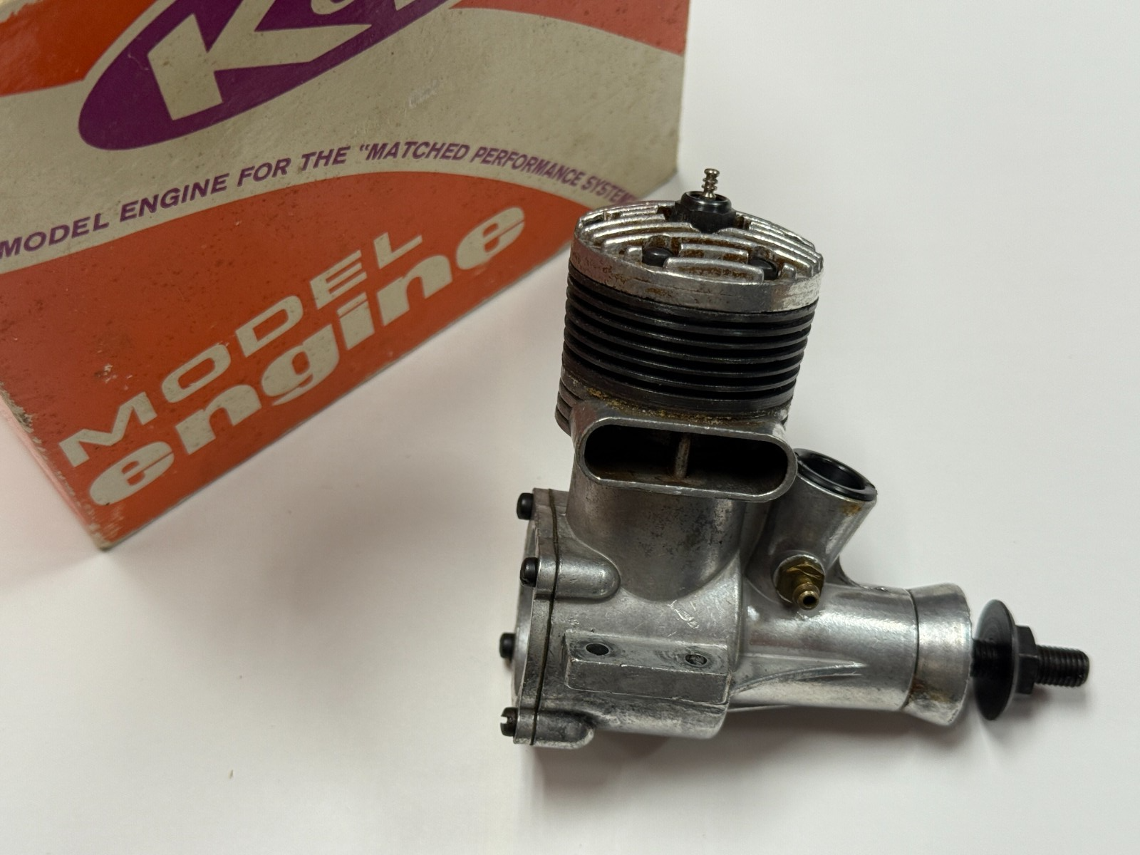 Excellent K and B Stallion .35 35 Control Line CL Model Airplane Nitro Engine
