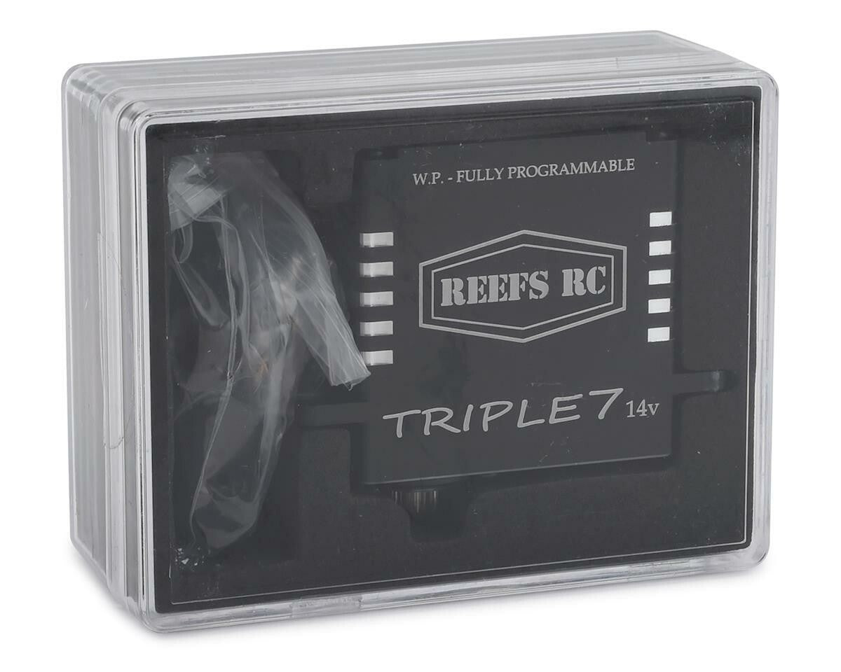 Reefs RC Triple7 14V Programable High Torque Steel Gear Digital RC Truck Servo