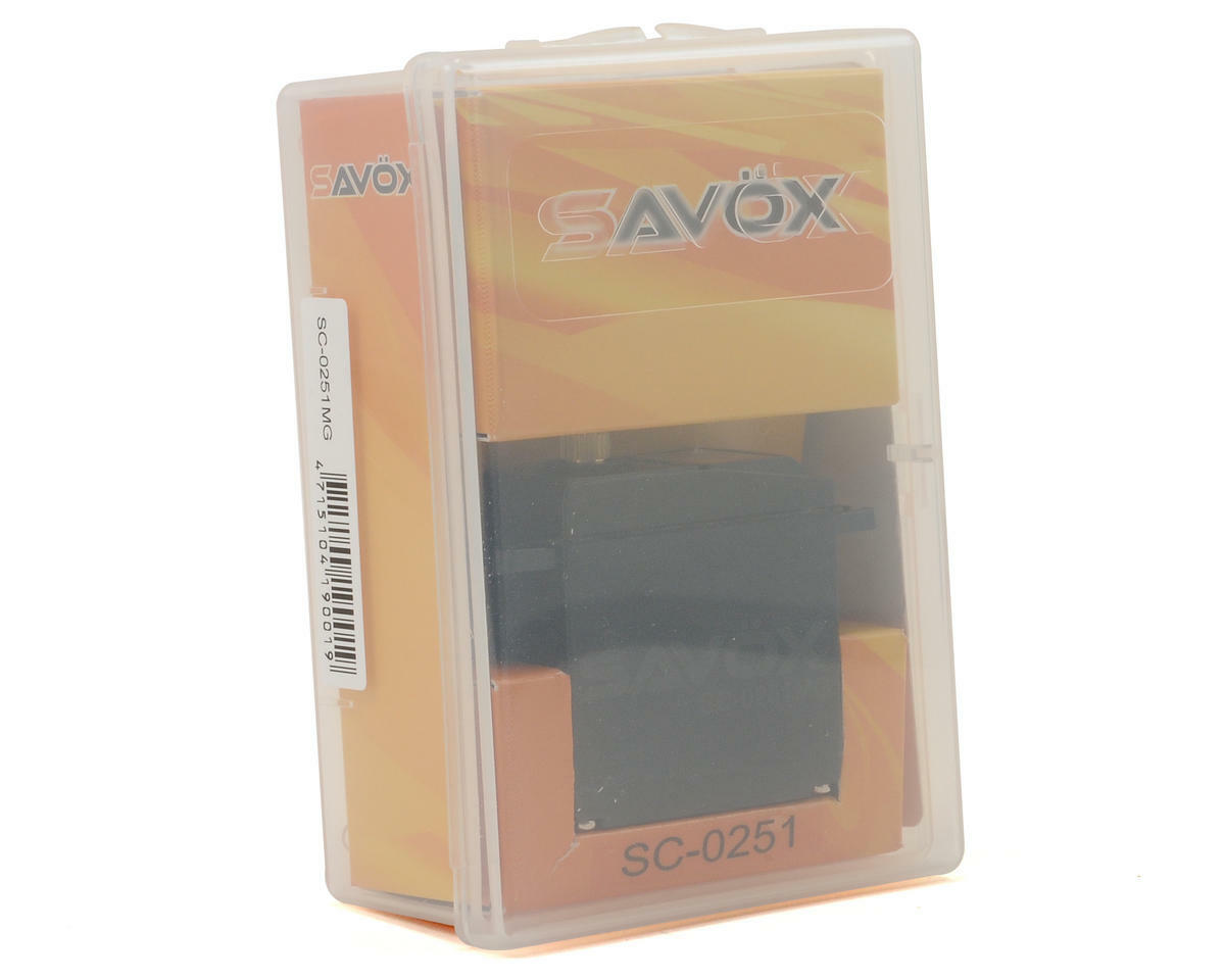 Savox SC-0251 0251 Standard Digital High Torque Metal Gear MG RC Servo : Crawler