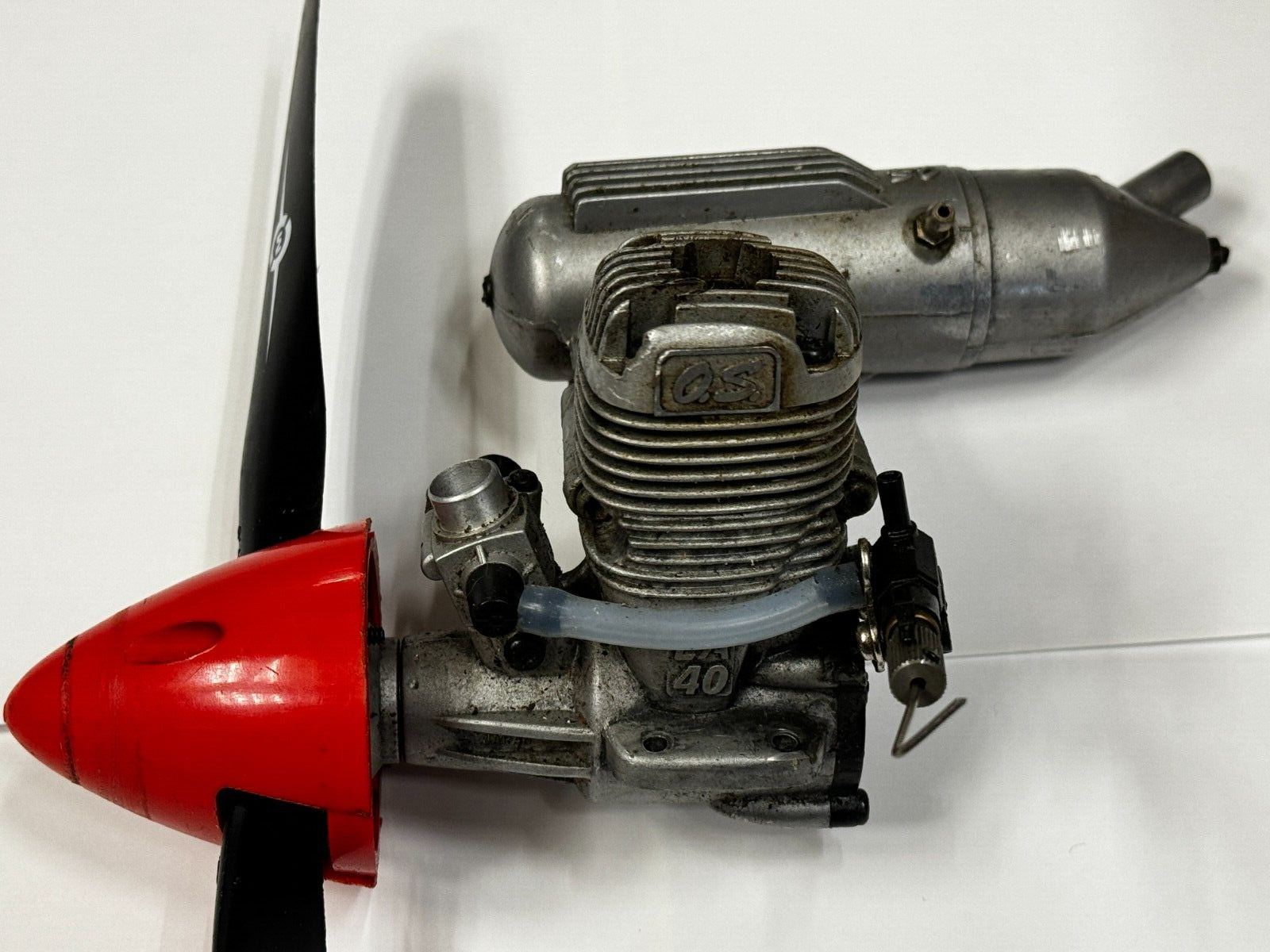 Nice O.S. OS .40 40 LA Two Stroke Nitro RC Remote Control Airplane Engine