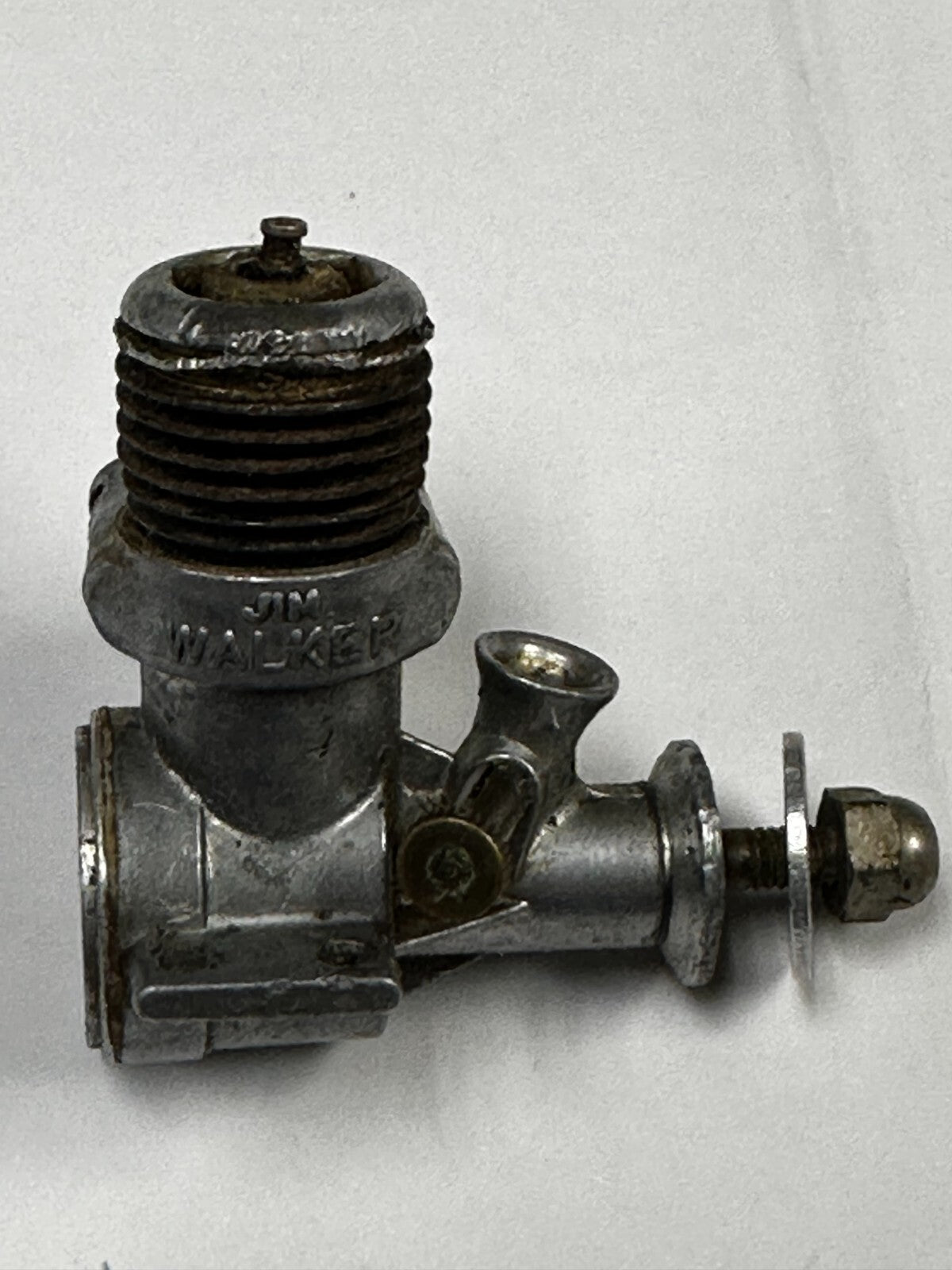 Vintage Jim Walker "6" .049 049 Nitro CL FF Free Flight Airplane Engine