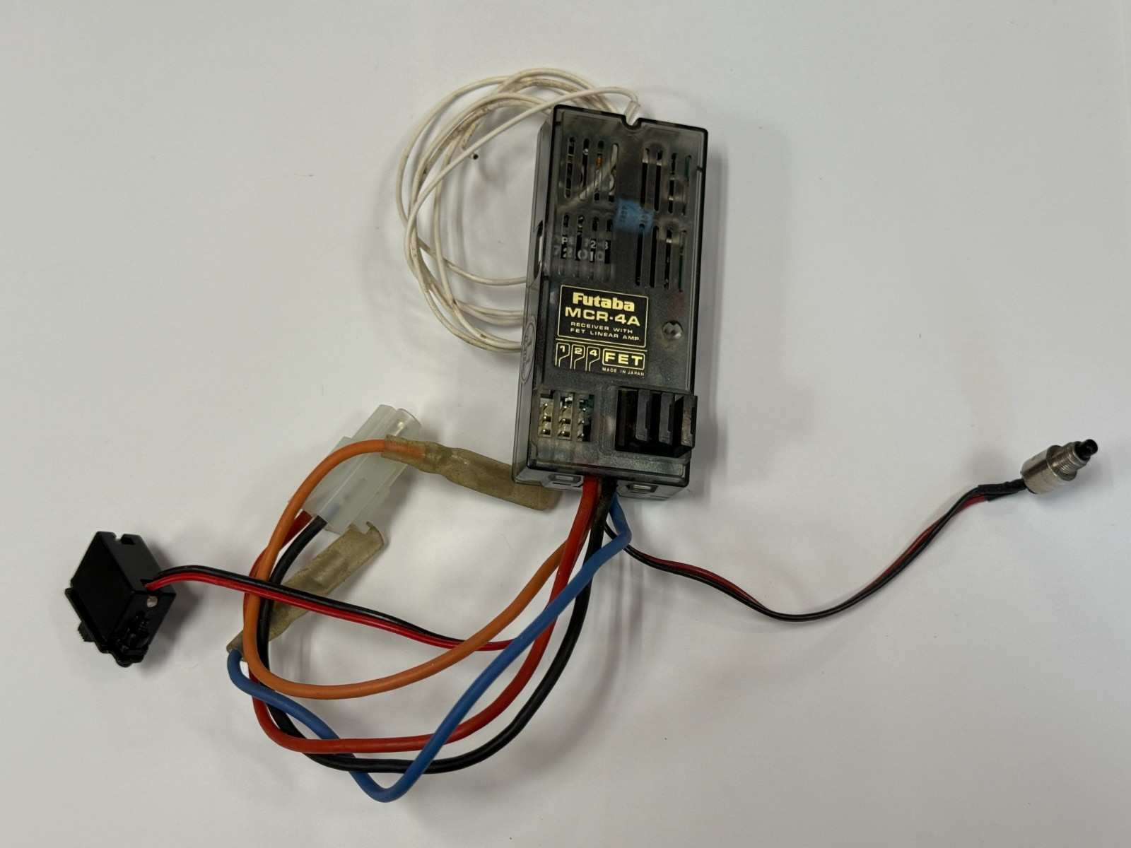 Vintage Futaba MCR-4A MCR4A RC Remote Control Airplane Receiver / ESC