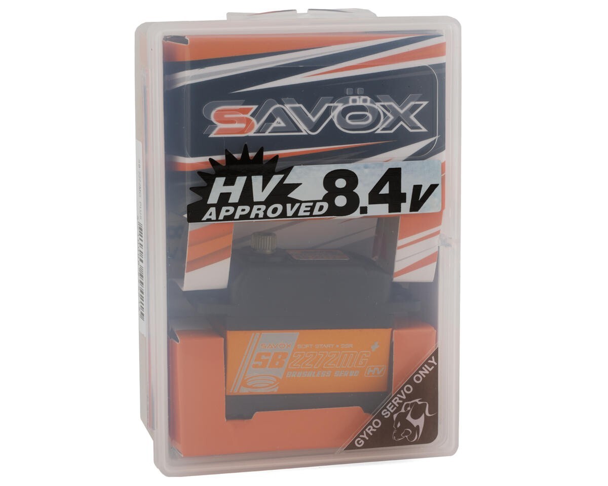 Savox SB-2272MGP Brushless Lightning Speed HV Steel Gear Digital Gyro Servo