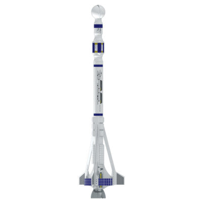 Estes Flying Model Rocket Kit Mars Longship Expert Skill Level 3 EST7296