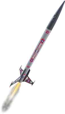 Estes Model Rocket Corvette Class Flying Model Rocket Kit Skill Level 2 EST7281