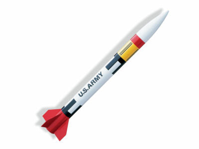 New Estes Rockets Patriot Flying Model Rocket Kit Skill Level 2 EST2056 2056