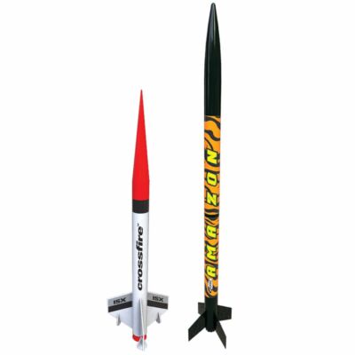 Estes 1469 Tandem X Rocket Beginner Launch Set E2X Model Rocket Kit EST1469