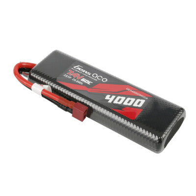Gens Ace 2S 7.4v 4000mah LiPo Battery 60C RC Car Truck Battery GEA40002S60D8