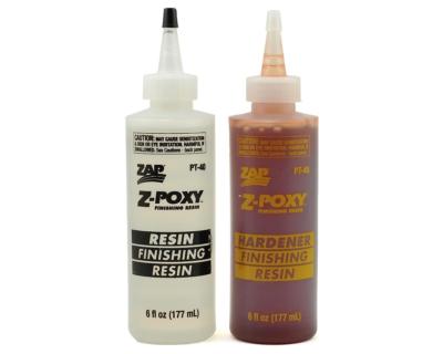 Pacer Zap Z-Poxy Zpoxy Finishing Resin 12oz Epoxy Set for Fiberglass - Wood