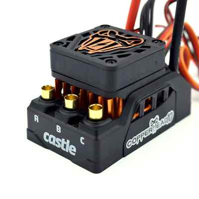 Castle Creations CSE10016600 COPPERHEAD 10 16.8V WP Sensored ESC Speed Control