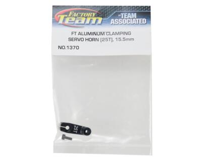 Team Associated 15.5mm Aluminum FT Clamping Servo Horn  25T-Futaba Savox ProTek