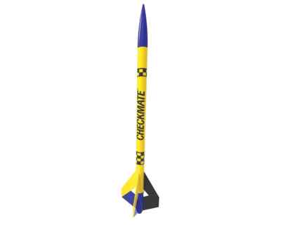 New Estes Rockets Checkmate Flying Model Rocket Kit Skill Level 1 EST7276 7276