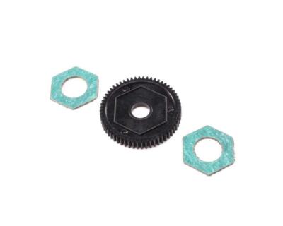 Losi Mini-T MiniT RC Remote Control Truck 2.0 Spur Gear w/Slipper Pads 60T