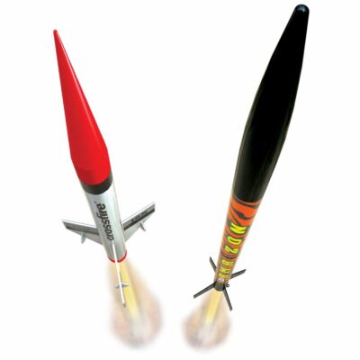 Estes 1469 Tandem X Rocket Beginner Launch Set E2X Model Rocket Kit EST1469