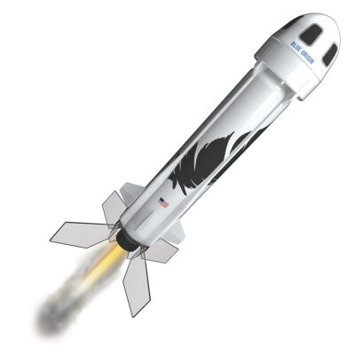 Estes Flying Model Rocket Kit Blue Origin New Shepard EST2198 2198