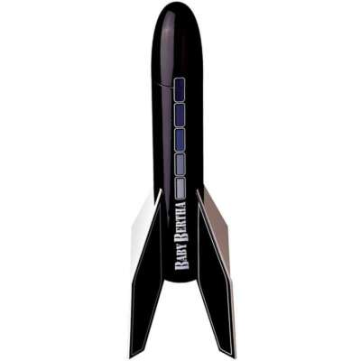 New Estes 1261 Baby Bertha Flying Model Rocket Kit Skill Level 2 EST1261