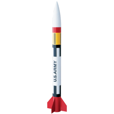 New Estes Rockets Patriot Flying Model Rocket Kit Skill Level 2 EST2056 2056