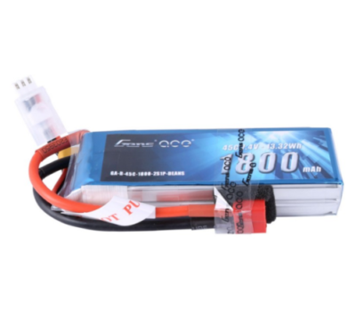 Gens ace 1800mAh 2S 45C 7.4V Lipo Battery Deans For RC Helicopter Plane Boat