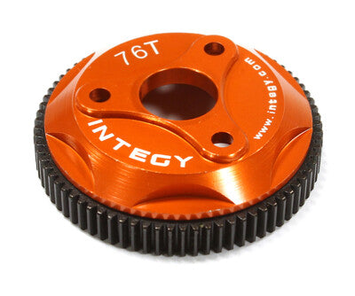 INTEGY T8008ORANGE 76T Metal Spur Gear Traxxas STAMPEDE/ RUSTLER/ SLASH
