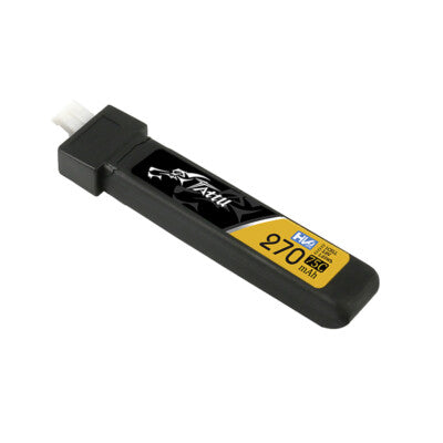 Tattu 270mAh 3.8V High Voltage 75C 1S Lipo Battery Pack JST-PHR 2.0 Plug 5 Pack