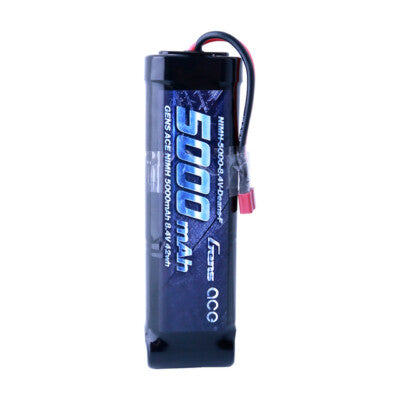 Gens ace NiMH Battery 5000mAh 8.4V 7 Cell Flat Deans Plug For RC Car Truck Hobby