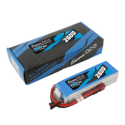 Gens Ace 2600mAh 45C 4S 14.8V Lipo RC Airplane Battery Pack With Deans Plug