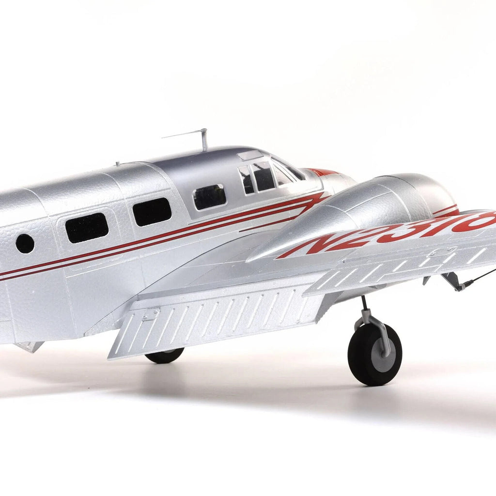 E-flite EFlite Beechcraft D18 1.5m Plug in Play PNP Electric RC Airplane
