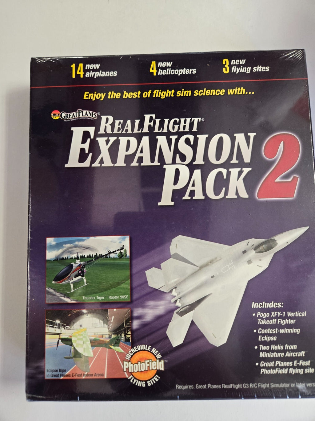 Great Planes Real Flight Expansion Pack 2 G3 Sealed In Box