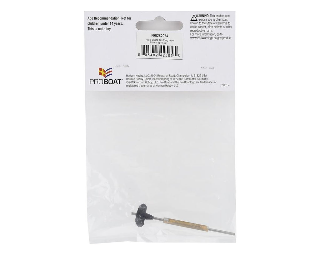 Pro Boat Proboat PRB282074 Sprint Jet Sprintjet 9" Stuffing Tube Prop Shaft