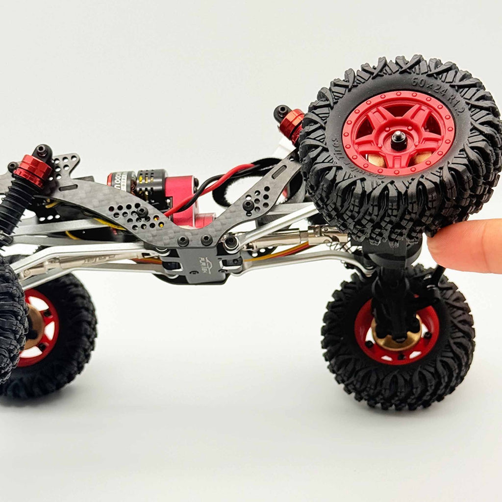 1/18 TerraX 4x4 4WS Rock Crawler Kit, Grey FRU2705