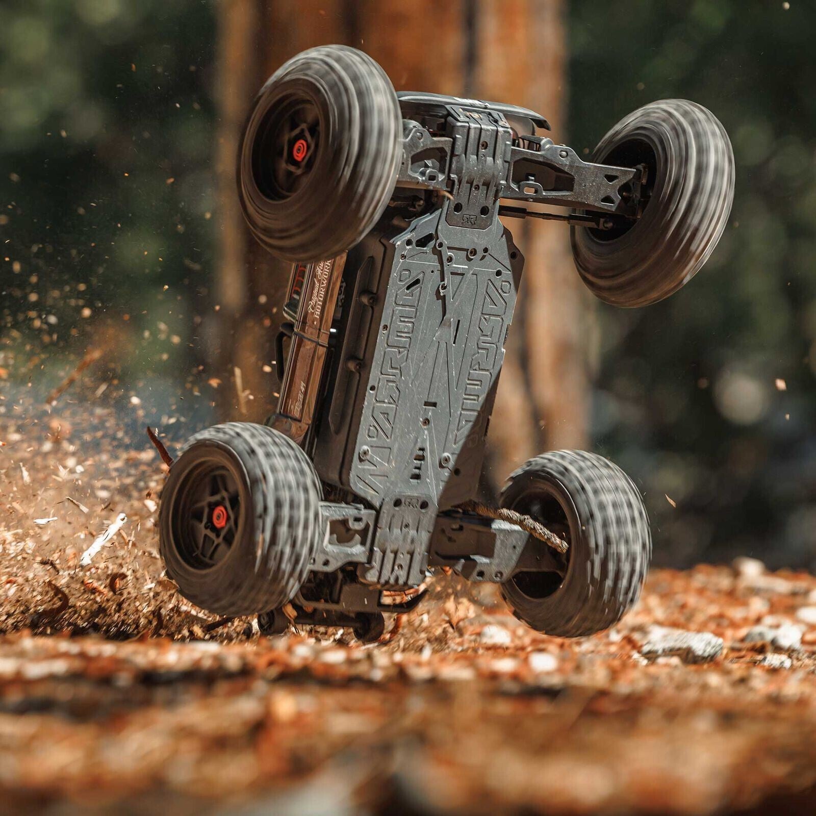 Arrma Outcast 4S V2 BLX Brushless RTR 1/10 Scale Stunt Truck Grey ARA4410V2T3