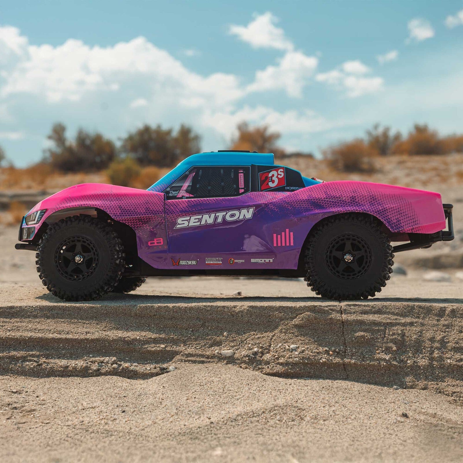 Arrma 1/10 SENTON 4X4 223S BLX Brushless Short Course Truck RTR With DSC, Blue
