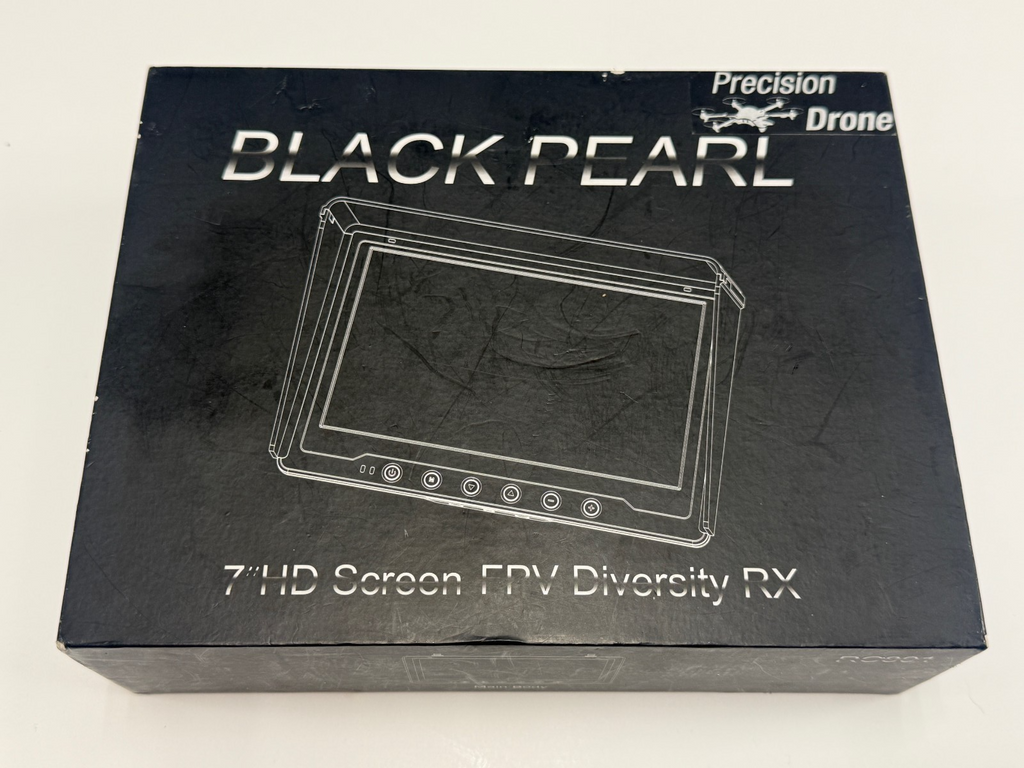 Excellent Black Pearl RC801 FPV RC Remote Control Drone 7" HD Monitor
