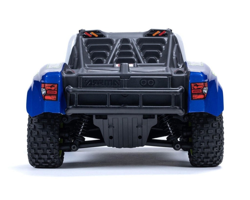 Arrma Mojave Grom MEGA 4WD 380 Brushed 1/18 Electric Desert Truck RTR Blue/White
