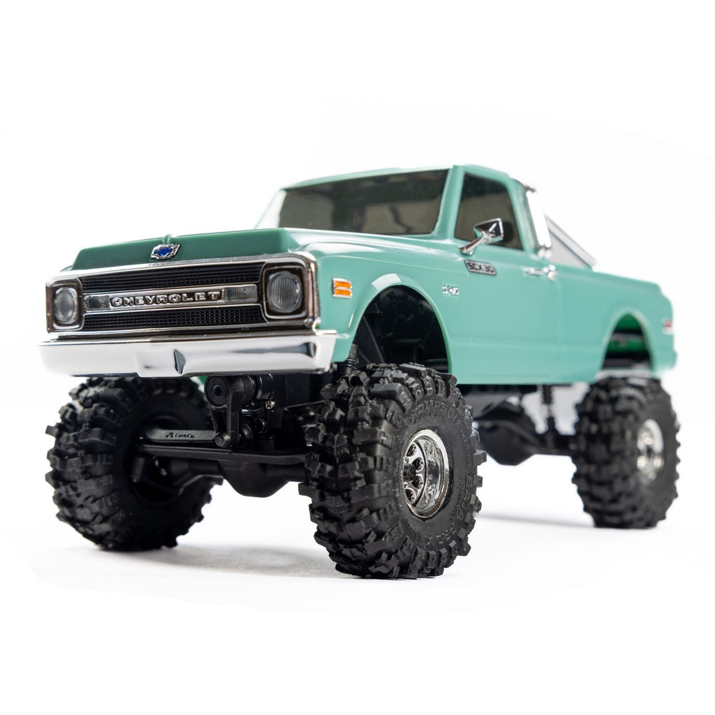 PRO1025110 1/30 Baja Pro X Front/Rear Mounted Chrome Beast Tires (4) Axial SCX30