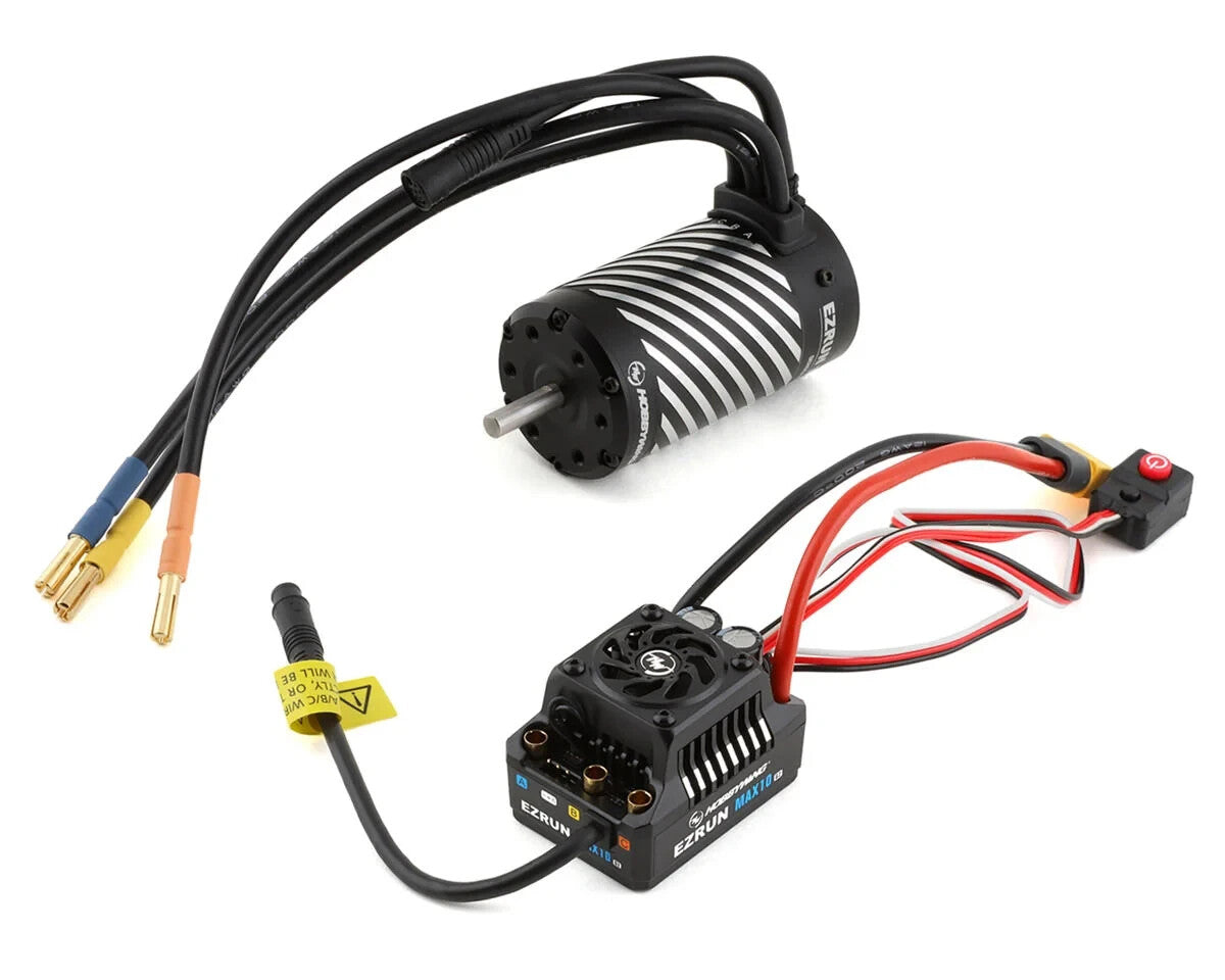 Hobbywing EZRun MAX10 G2 140 Amp 4000kv Brushless Waterproof ESC/3665SD Motor