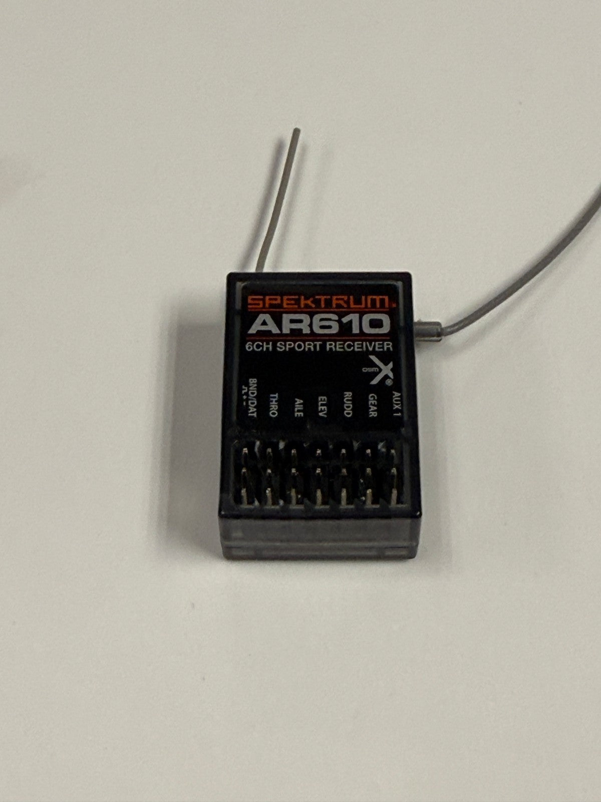 Spektrum SPMAR610 AR610 2.4Ghz DSMX 6-Channel Receiver RX Small Light