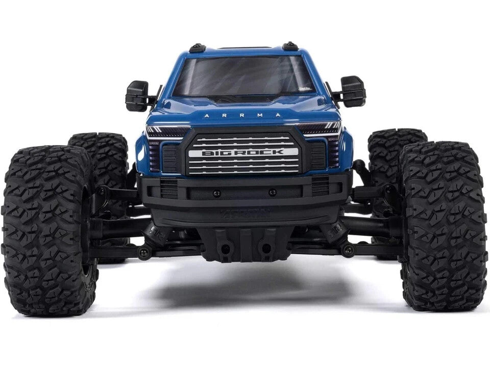 Arrma Big Rock 4X4 V4 223S DSC 1/10 RTR Brushless 4WD Monster Truck (Blue)