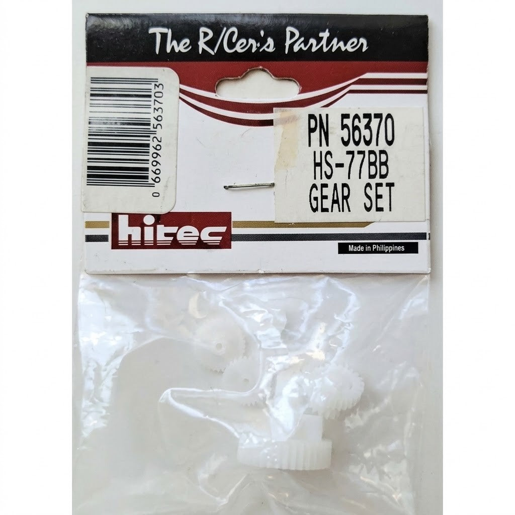 Hitec HRC56370 HS-77BB 77BB Servo Gear Set Replacement Gears RC Airplane 56370