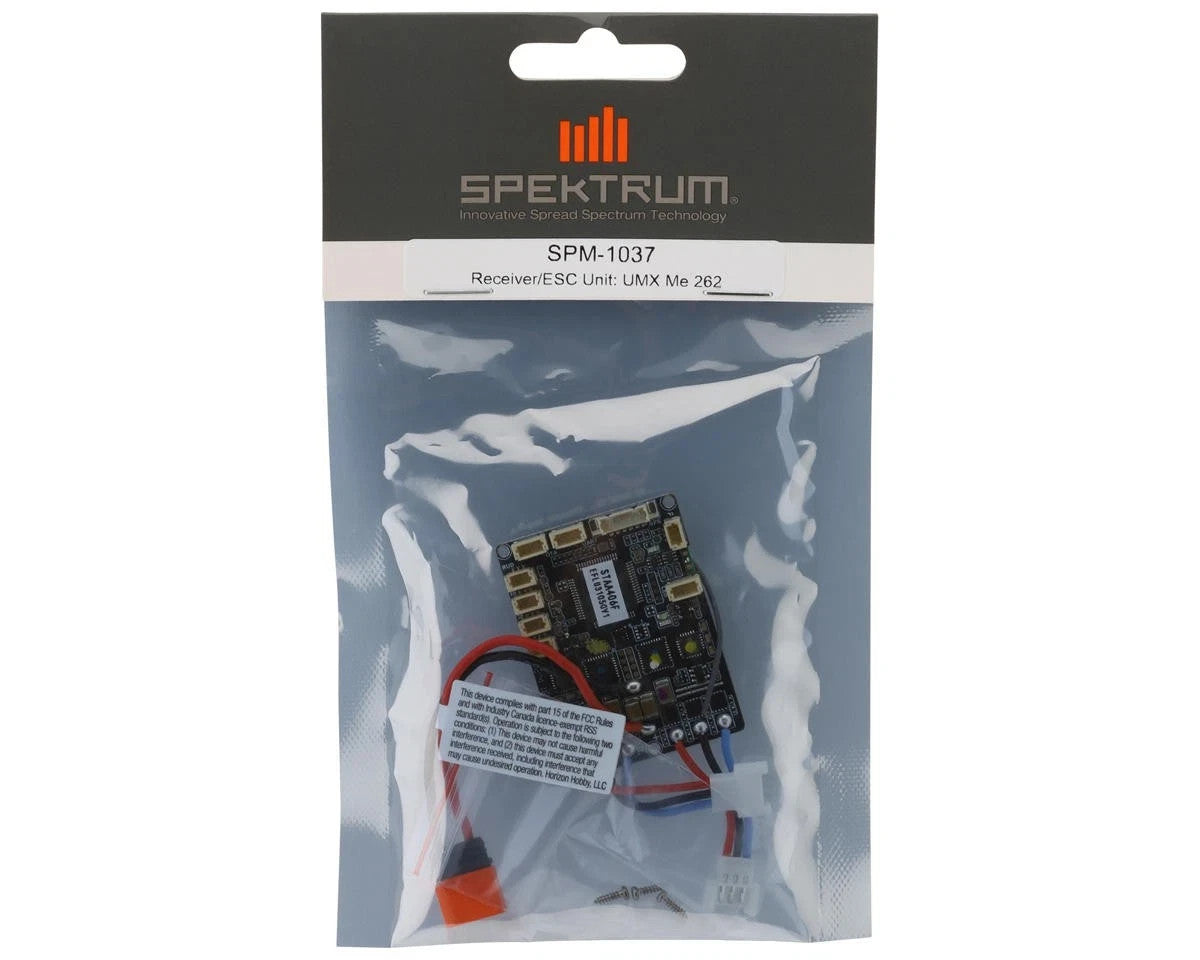Spektrum E-Flite EFlite RC UMX Me 262 ME262 Receiver / ESC Unit SPM1037 SPM-1037