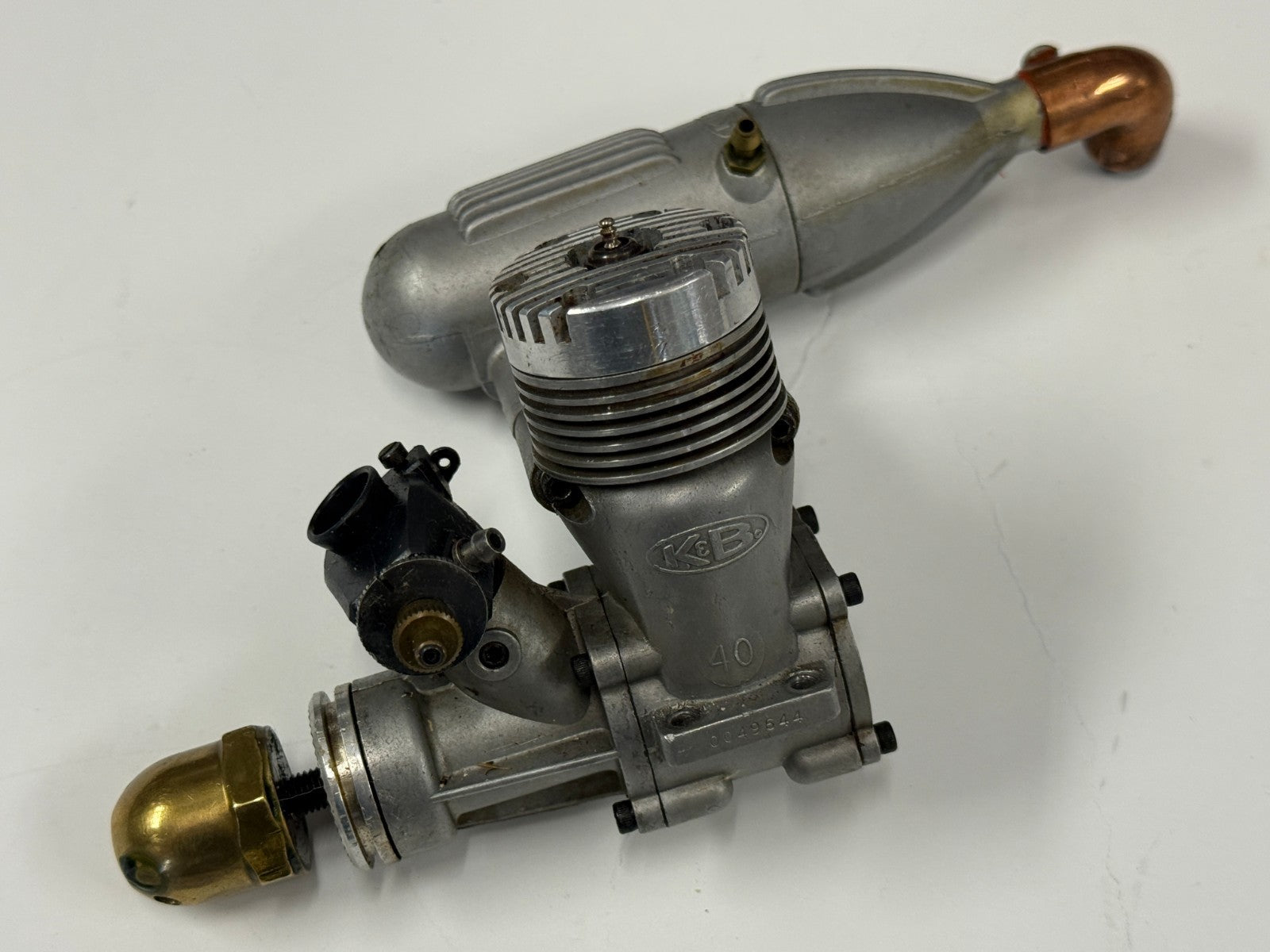 K and B K&B .40 40 Two 2 Stroke Nitro RC Remote Control Airplane Engine