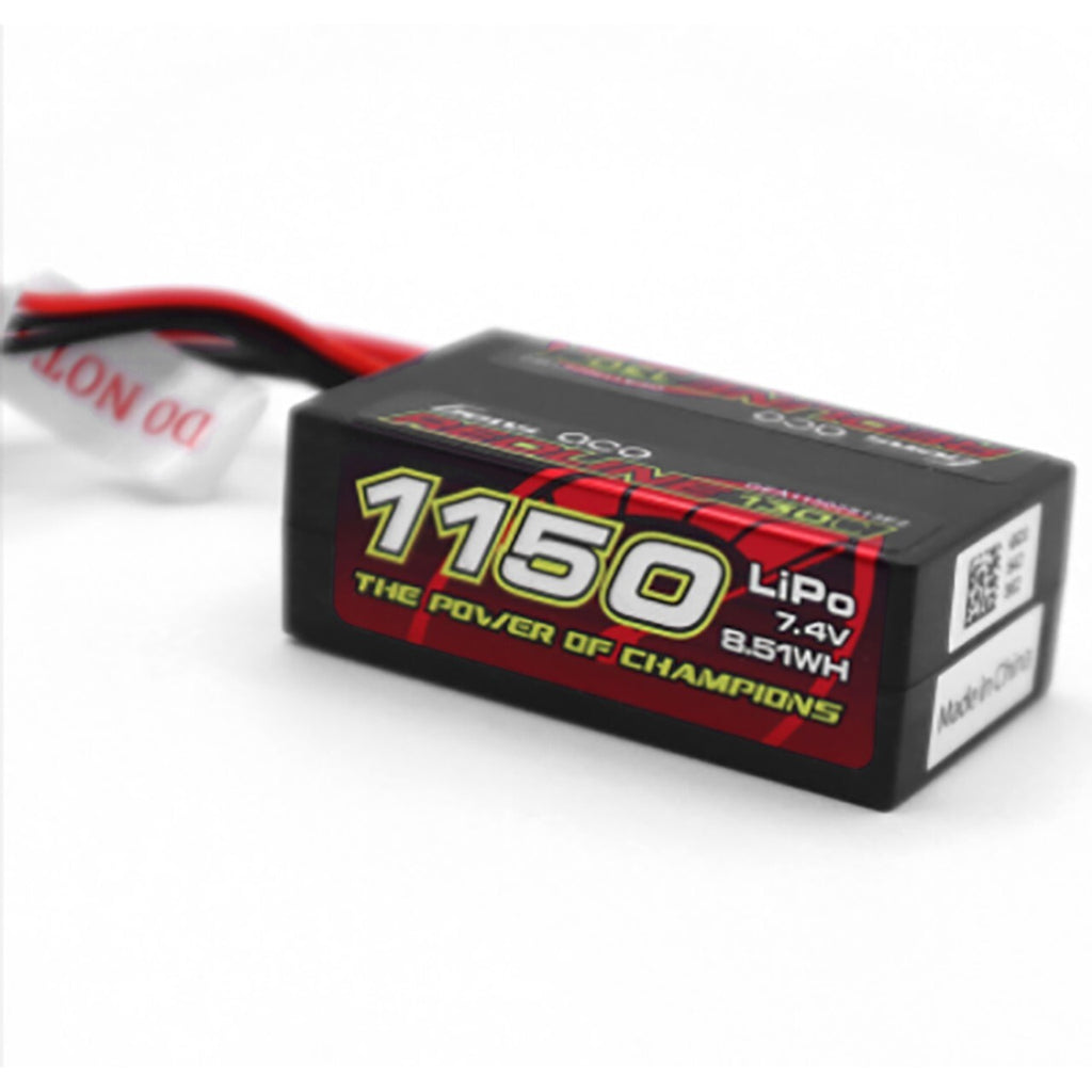 Gens Ace G-Tech 1150mAh 2S 60C 7.4V HardCase Lipo Battery with IC2 Plug