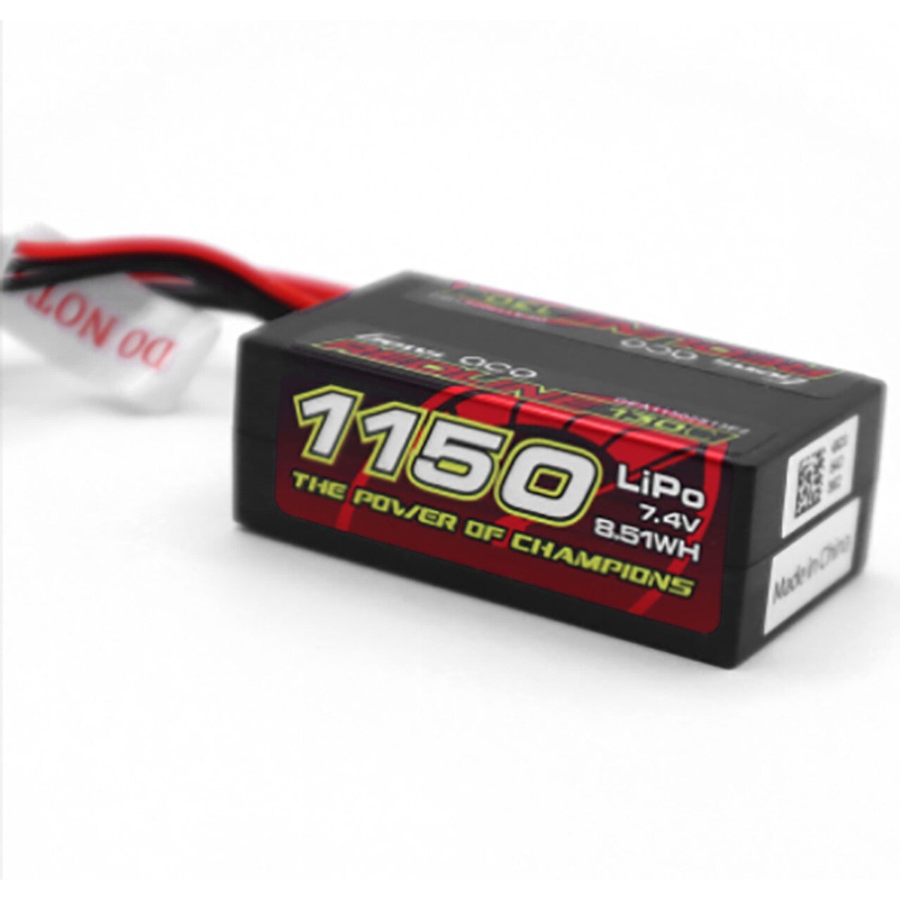 Gens Ace G-Tech 1150mAh 2S 60C 7.4V HardCase Lipo Battery with IC2 Plug