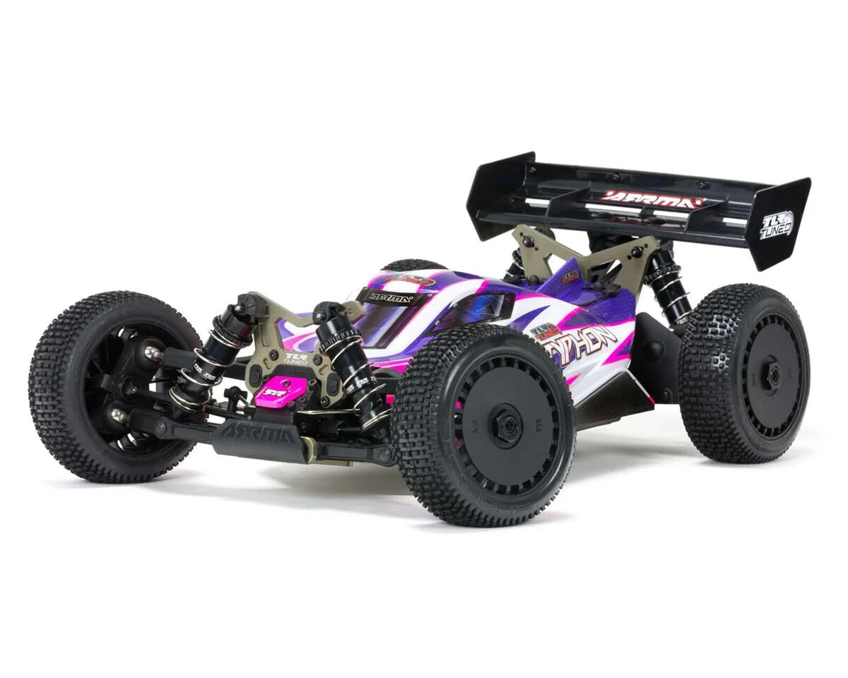 Arrma Typhon "TLR Tuned" 1/8 4WD RC Buggy Roller Pink / Purple ARA8306