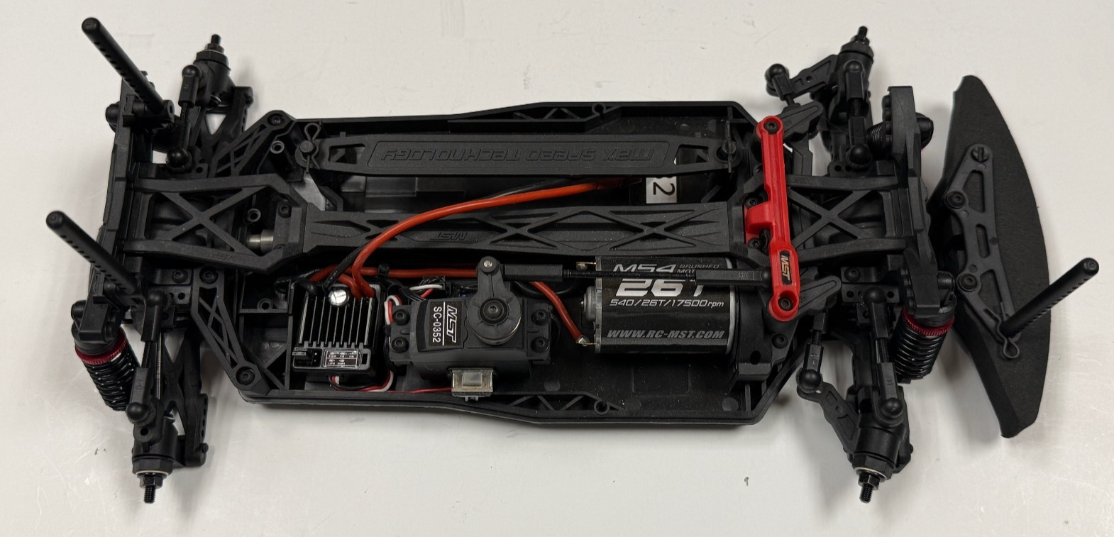 MST XXX 1/10 Scale RC Remote Control Rally Car / Truck w/ Motor ESC RX and Servo