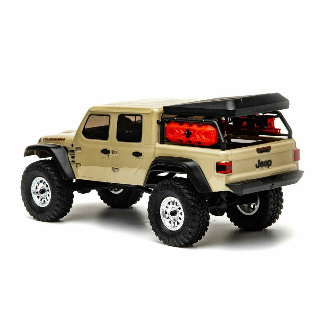 Axial SCX24 Jeep JT Gladiator RC Truck 1/24 4WD Rock Crawler Brushed RTR Beige