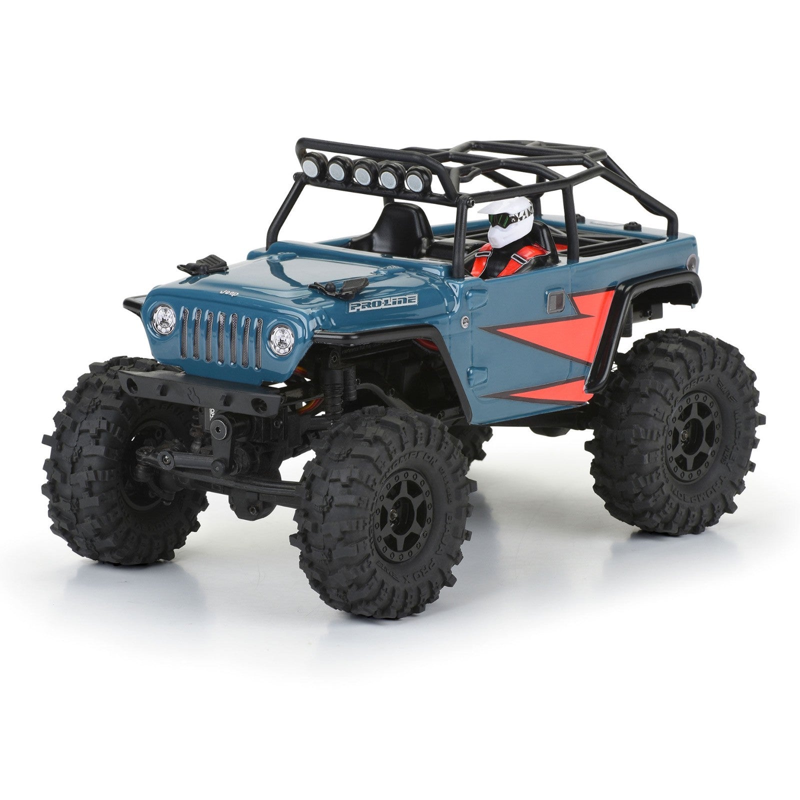 1/24 2004 Jeep LJ Clear Body/Trail Cage: SCX24 PRO366400 Pro-Line