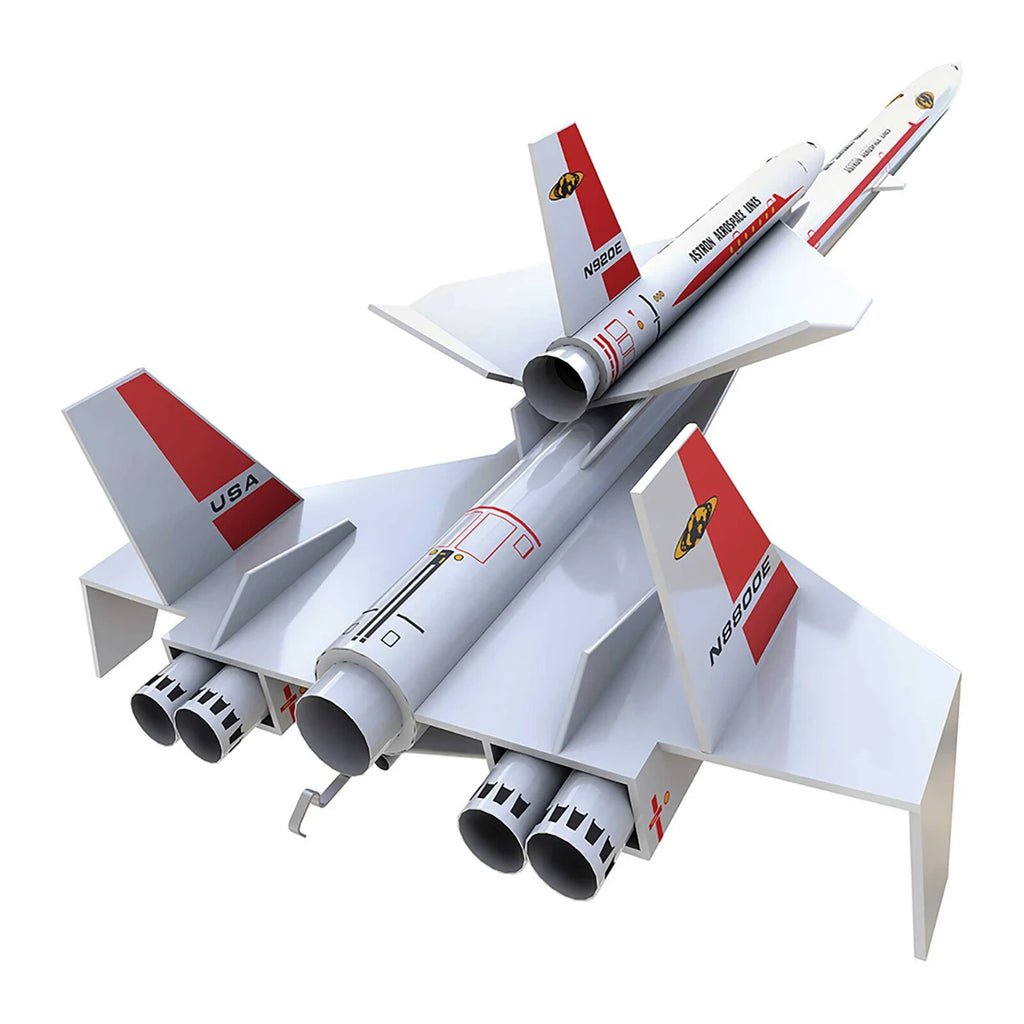 Hobby Express Model Rockets Estes Flying Model Rocket Kit Super Orbital Transport EST7314 7314 Exp ...