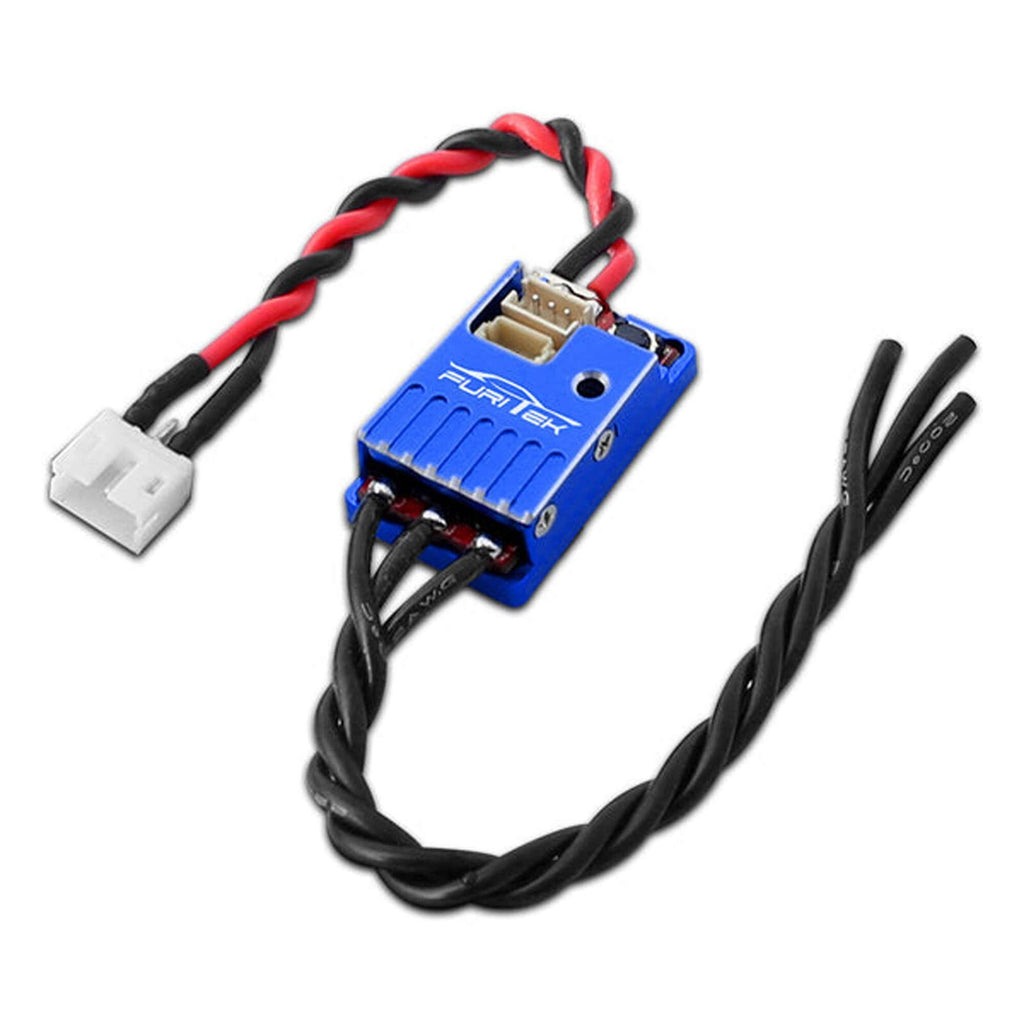 Momentum V2 2S Lipo 20A/40A Brushless Sensorless ESC Aluminum Blue Case: Drift